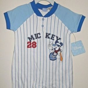 Vintage Rare 1 Pc Romper Jumper White Stripes